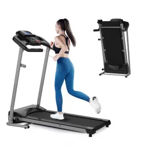 Foldable Electric Treadmill 2.5HP, 265LBS Weight Capacity Walking Jogging Treadmill, Running Walking Machine for Office Home Gym Workout