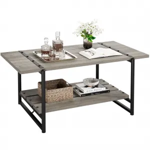 Coffee Table for Living Room CenterTable-YJ-02, Large, Grey