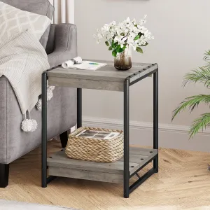 End Table-JES1021-2, Grey