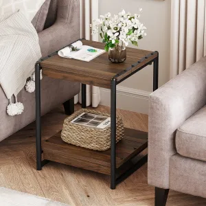 End Table, Walnut Brown