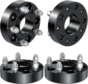 2 Inch 5x5" Hubcentric Spacers,1/2-20 Studs, for Jeep 99-17