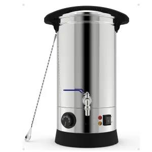 8.5 Qts Electric Wax Melter with Temperature Control, Pour Spout, and Easy-Clean Feature for Candle Making, Ideal for Small-Scale Commercial or Home Use