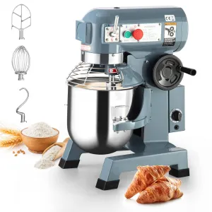 Commercial Stand Mixer 15Qt with Timing Function, 600W 3 Speeds Adjustable, Stainless Steel Bowl Stand Mixer With Safety Guard, Premium for Schools Bakeries Restaurants Pizzerias