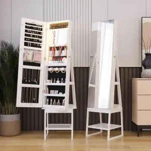 Jewelry Storage Cabinet Flip Cover MDF+Iron+Glass Jewelry Storage Cabinet-Flip Cover Parts One size