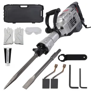 14 Amp SDS Hex Jack Hammer 1-1/8 Inch 2000W Concrete Chipping