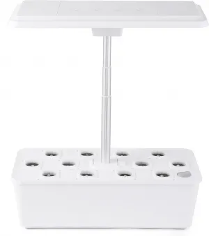 Hydroponics Growing System, Indoor Garden Kits, 12 Pods with 2 Planting Modes, Automatic Timer Silent Pump System for Home Kitchen Gardening, Up to 24", 100LED Light of 5 Colors