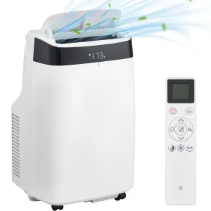 Portable Air Conditioner 10000 BTU 3-in-1 AC Remote Control Digital Display 24H Timer Dual Motor for Office Home Bedroom Dorms 450 Sq Ft