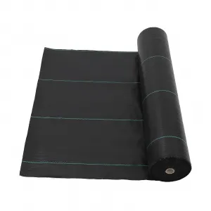 Heavy Duty 5oz Weed Barrier, 4ft x 250ft Landscape Fabric