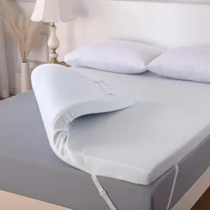 3 Inch Mattress Topper Memory Foam King Size, Premium Soft Gel Mattress Topper for Cooling Sleep, Non-Slip Design with Removable & Washable Cover, CertiPUR-US Certified