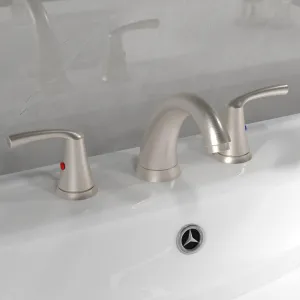 Bathroom Faucet 3 Hole 8 Inch Widespread Bathroom Faucet