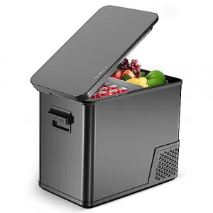 12V Refrigerator 42QT/40L RV Car Refrigerator Portable Freezer