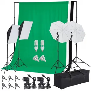 8.5x10ft Backdrop Stand Photography Lighting Kit for Photo Shoot