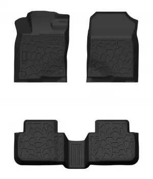 Floor Mats for Hyundai Santa Fe 2021-2023, Premium All Weather Anti-Slip Waterproof Floor Liners Car Interior Accessories