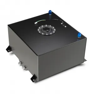 10 Gal Universal Fuel Cell, Polished Alum with Level Sender