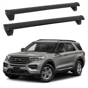 Roof Rack Cross Bars for 2011-2021 Jeep Grand Cherokee – Heavy Duty Steel Cross Bars for Rooftop Cargo, Kayak, Canoe, Bike & Snowboard