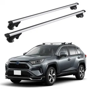 Roof Rack Cross Bars, 54" Universal Roof Bars for Most SUV Without Roof Side Rail, Crossbars for Rooftop Cargo Carrier, Luggage, Kayak, Bike, Snowboard