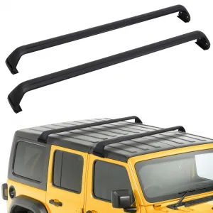 Adjustable 20-54" Roof Cross Bar, Fits Without Grooved Rails