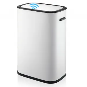 Automatic Trash Can with Lid,13 Gallon Smart Trash Can, 50L Motion Sensor Trash Can for Bedroom, Bathroom, Kitchen, Office