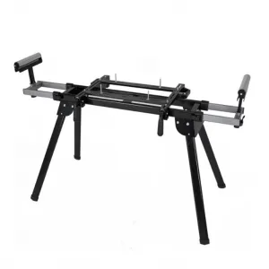 440Lbs Portable Miter Saw Stand, Folding Universal Saw Stand, 76-4/5'' Adjustable Stainless Steel Table, Compatible with Most Table Saws