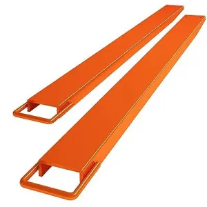 Pallet Fork Extension, [4.5" Width 60" Length] [4600 LBS Max] Heavy Duty Steel Pallet Extensions for Forklift Truck- Orange