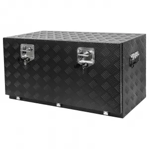 36 Inch Aluminum Diamond Plate Toolbox for Trucks & Trailers