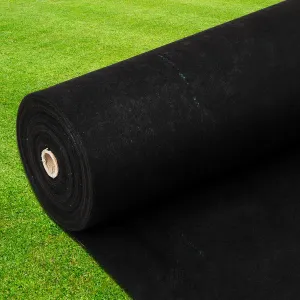 3'x300' 5.8oz Double Layer Woven Weed Barrier Fabric - Heavy Duty for Gardens, Driveways & Commercial Landscaping
