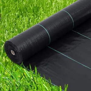 2.4oz 6ft x 300ft Weed Barrier Landscape Fabric - Durable Ground Cover for Garden, Lawn & Landscaping