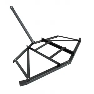 Driveway Drag 66" Width,Driveway Tractor Harrow with 2 Adjustable Bars,Driveway Grader,Tow Behind Drag Harrow,Heavy Duty Steel for ATV, UTV, Garden Lawn Tractors