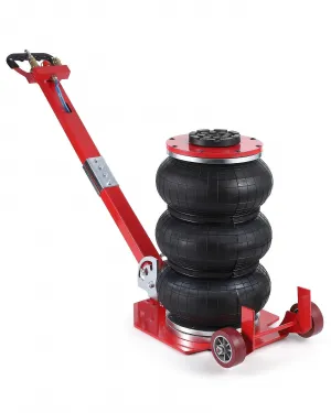 3 Ton 6600lbs Triple Bag Air Jack, Long Handle Lift for Cars