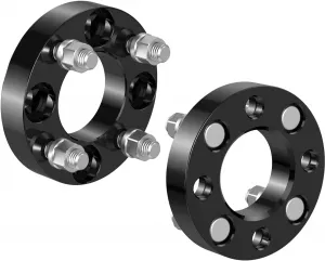 5x5.5 Hubcentric Wheel Spacers for Dodge Ram 1500 2002-2010,RAM 1500 2011,Durango 2004-2009,Dakota 2005-2011, 1.5 Inch 4Pcs 5x139.7 Forged Wheels Spacer 9/16 Stud 77.8mm Hub for 5 Lug Wheels
