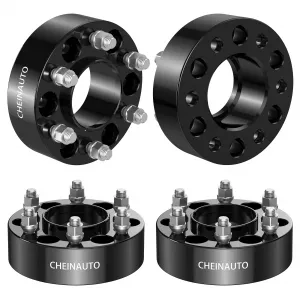 6x135 Wheel Spacer for F150 2015-2022,1.5 Inch 4Pcs 6x135mm Hubcentric Wheel Spacers for Expedition 2003-2014,Mark LT 2006-2014,Navigator 2003-2014,with 14x2.0 Studs & 87.1mm Hub Bore