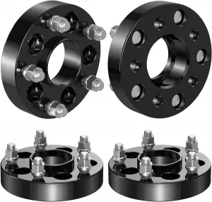 4 Pcs Golf Cart Wheel Spacers 1 inch Increase Tire Clearance 6061-T11 Aluminum