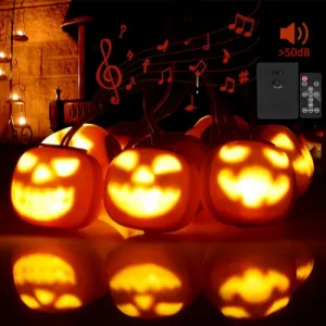 Pumpkin Act - Cadena de luces 8 en 1