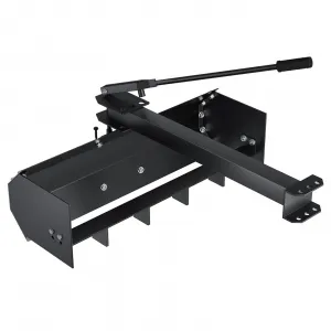 Sleeve Hitch Tow, Carbon Structural Steel for Turning Over The Soil & Shoveling Snow, Black, 42"