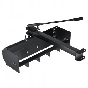 Sleeve Hitch Tow, Carbon Structural Steel for Turning over The Soil & shoveling snow, Black, 38"