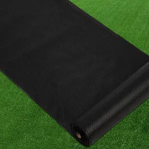 Weed Barrier Landscape Fabric 4ft x 100ft, Premium Non-Woven 1.8oz, Tear-Resistant & Easy Setup, Polypropylene Material, UV Resistant, Garden & Erosion Control