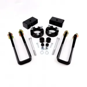 3" Front + 2" Rear Lift Kit, Leveling Strut Spacers