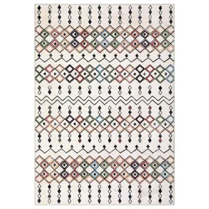 Area Rugs 6x9 Washable Rug Modern Rugs for Living Room Bedroom Office Geometric Accent Carpet Moroccan Distressed Area Rugs Low Pile Farmhouse Rug Beige