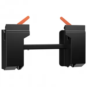 Universal Adjustable Skid Steer Adapter Quick Attach Tach Attachment Conversion Plate Adapter Compatible for Bobcat Kubota