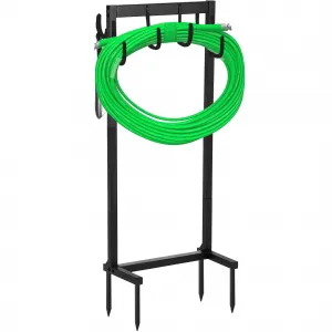 Garden Hose Holder Water Hose Holder with 6 Hooks