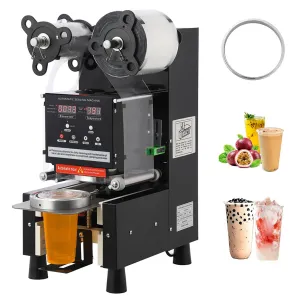500-650 Cups/H Auto Cup Sealer 90/95mm 450W for Tea Coffee PE PP PS PET
