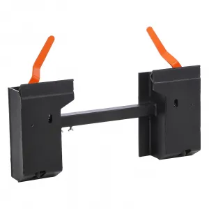 Skid Steer Adapter Quick Tach Attachment Conversion,Adjustable Attach Plate Universal Adapter Compatible with Bobcat,Kubota Tractors,Loaders