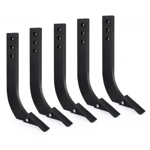 16 Inch Box Blade Shank 3 Holes Scarifier, 5 Pack Ripper Set