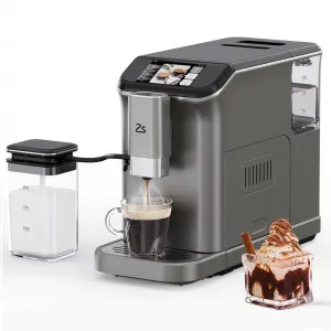 Fully Automatic Espresso Machine 20 Bar, 1350W Espresso and Cappuccino Machine with Automatic Milk Frother, Gift for Coffee Lover