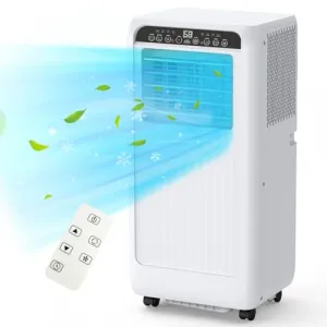Portable Air Conditioners 8000 BTU, Energy Saving Air Conditioner with 3 Modes, Remote Control, and Quiet Operation, Perfect for Small Rooms, Apartments, and Dorms