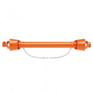 PTO Drive Shaft 1 3/8" PTO Shaft, 39"-55" Brush Hog PTO Shaft, 6 Spline End Round End PTO Driveline Shaft, Series 4 Tractor for Bush Hog,Finish Mower,Rotary Cutter