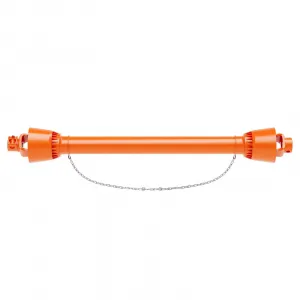 PTO Drive Shaft 1 3/8" PTO Shaft, 43"-61" Brush Hog PTO Shaft, 6 Spline End Round End PTO Driveline Shaft, Series 4 Tractor for Bush Hog,Finish Mower,Rotary Cutter