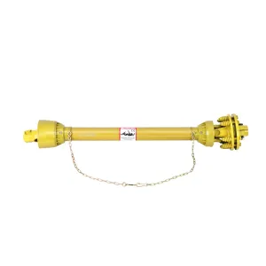 1-3/8" Pto Drive Shaft with Slip Clutch, 6 Both Ends Pto Shaft, Series 4 Tractor Pto Drive Line Shaft,43"-57"Brush Pto Friction Shaft, Pto Shaft for Bush/Rotary Cutter/Finish Mower