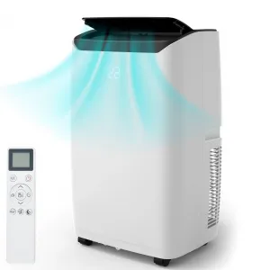 Portable Air Conditioner 14000 BTU, 3-in-1 AC Dehumidifier Fan, Cools Up to 750 Sq Ft, Remote Control, 24H Timer, Smart Mode for Home Room