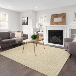 Area Rugs 3x5 Washable Plaid Rugs for Hallway Entryway Bedroom Entrance Laundry Bathroom Modern Living Room Floor Carpet Low Pile Checkered Farmhouse Area Rug Non Slip Yellow